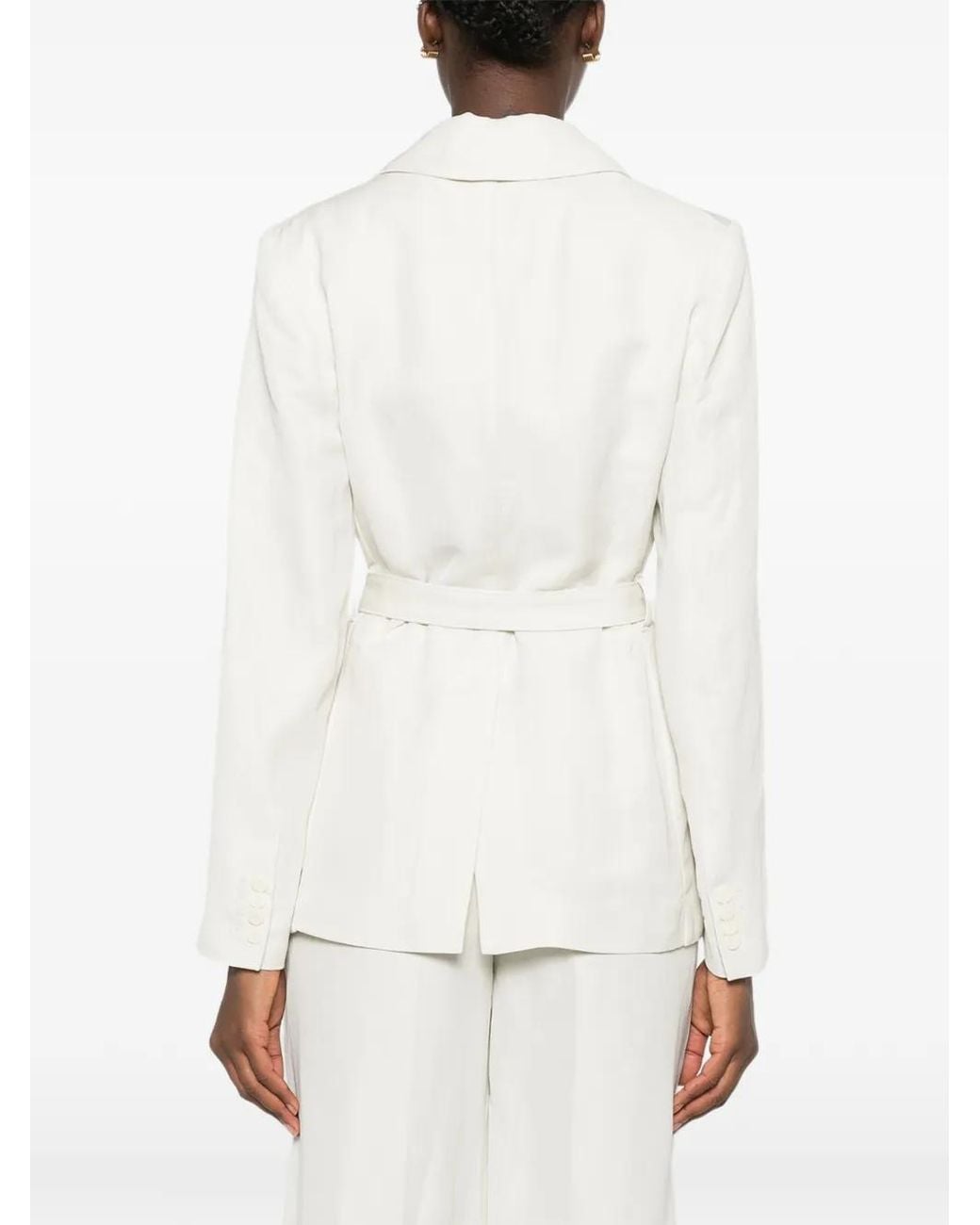 Joseph White Vinca Belted Jacket