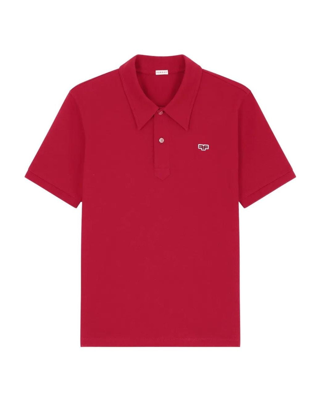 Fursac Logo-Embroidered Polo Shirt for men