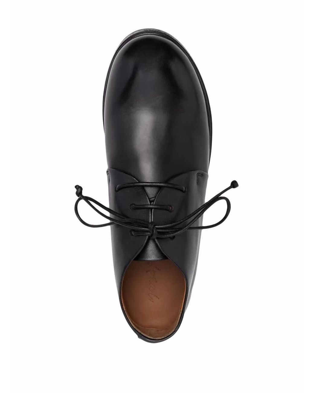 Marsèll Black Zucca Zeppa Leather Derby Shoes