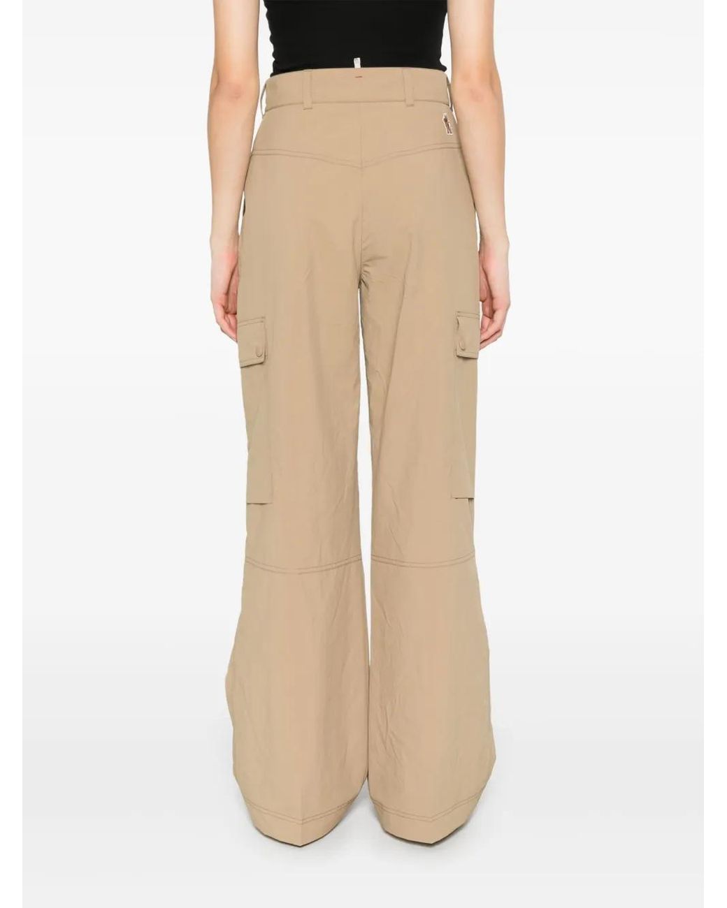 Moncler Natural Neutrals Trousers