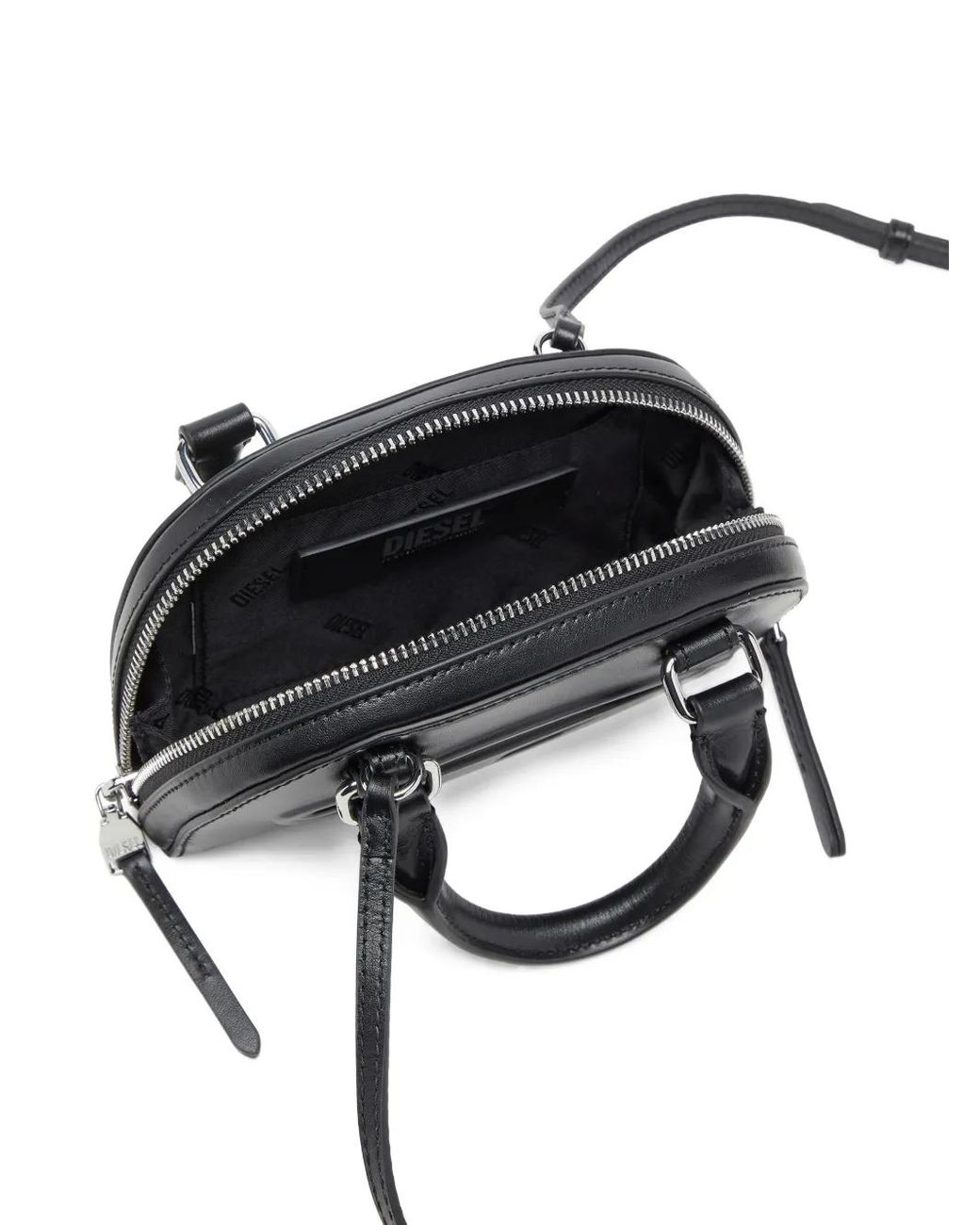 DIESEL Black 1Dr Dome-Slim Bowling Bag