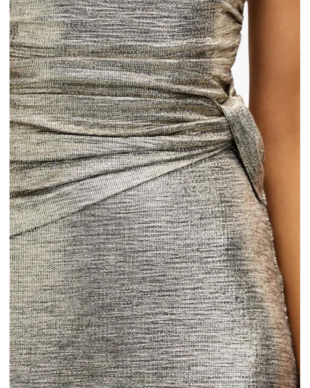 Significant Other White Caera Ruched Strapless Dress