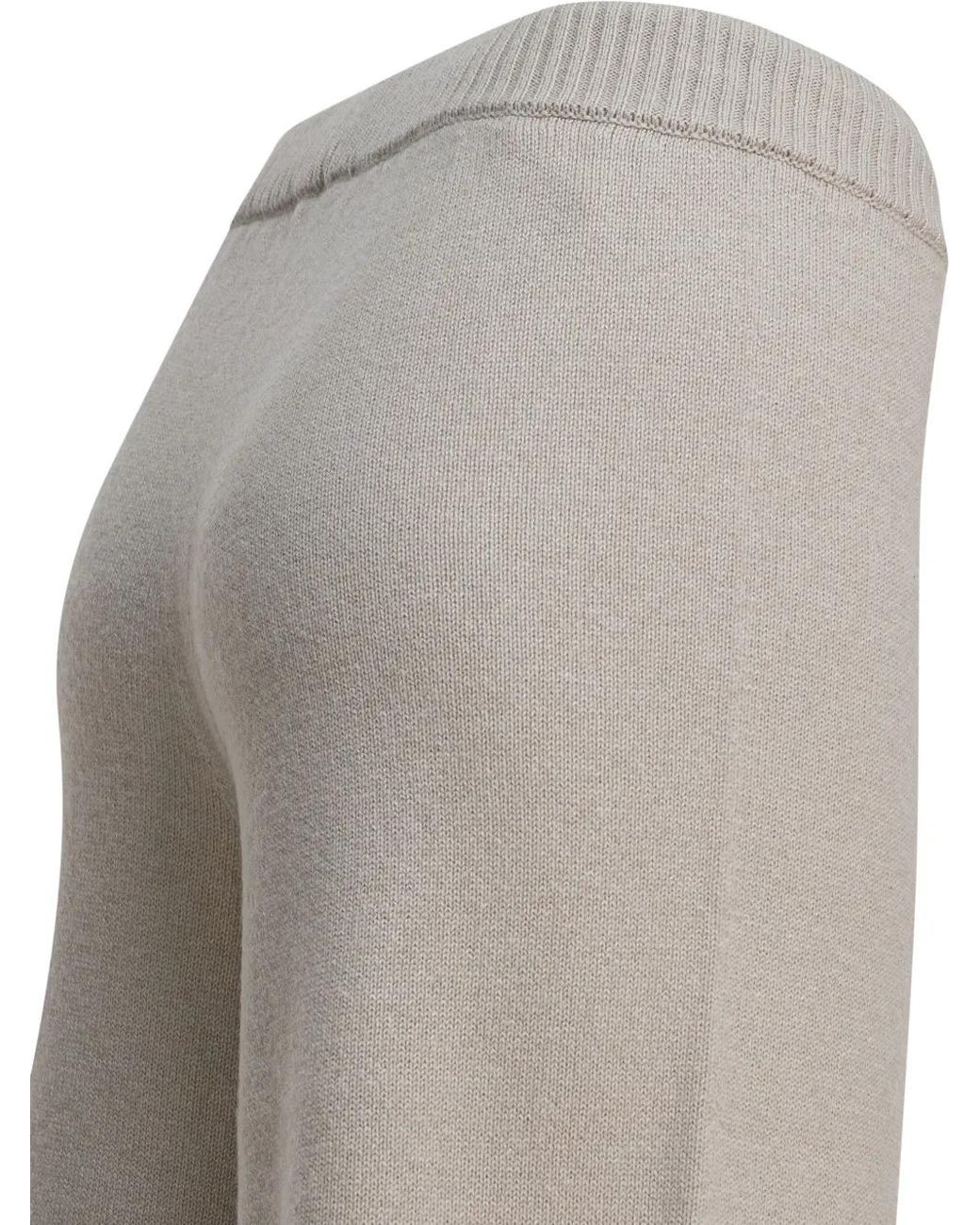Drumohr Gray Drawstring-Fastening Trousers