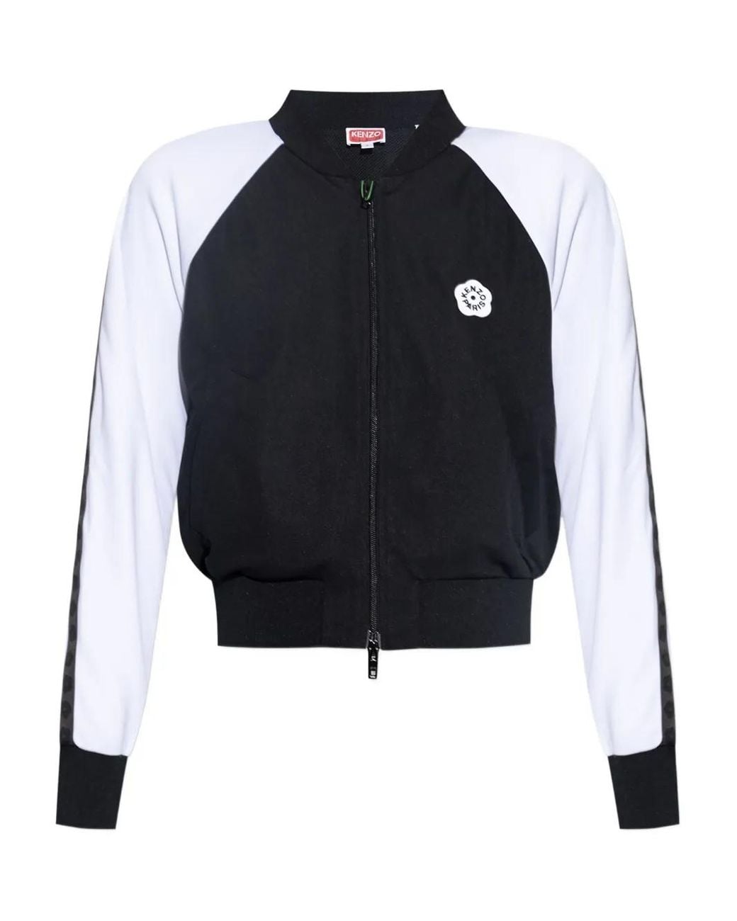 KENZO Blue Logo Embroidered Sweatshirt