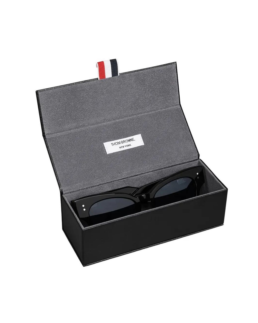 Thom Browne Brown Cat-Eye Frame Sunglasses