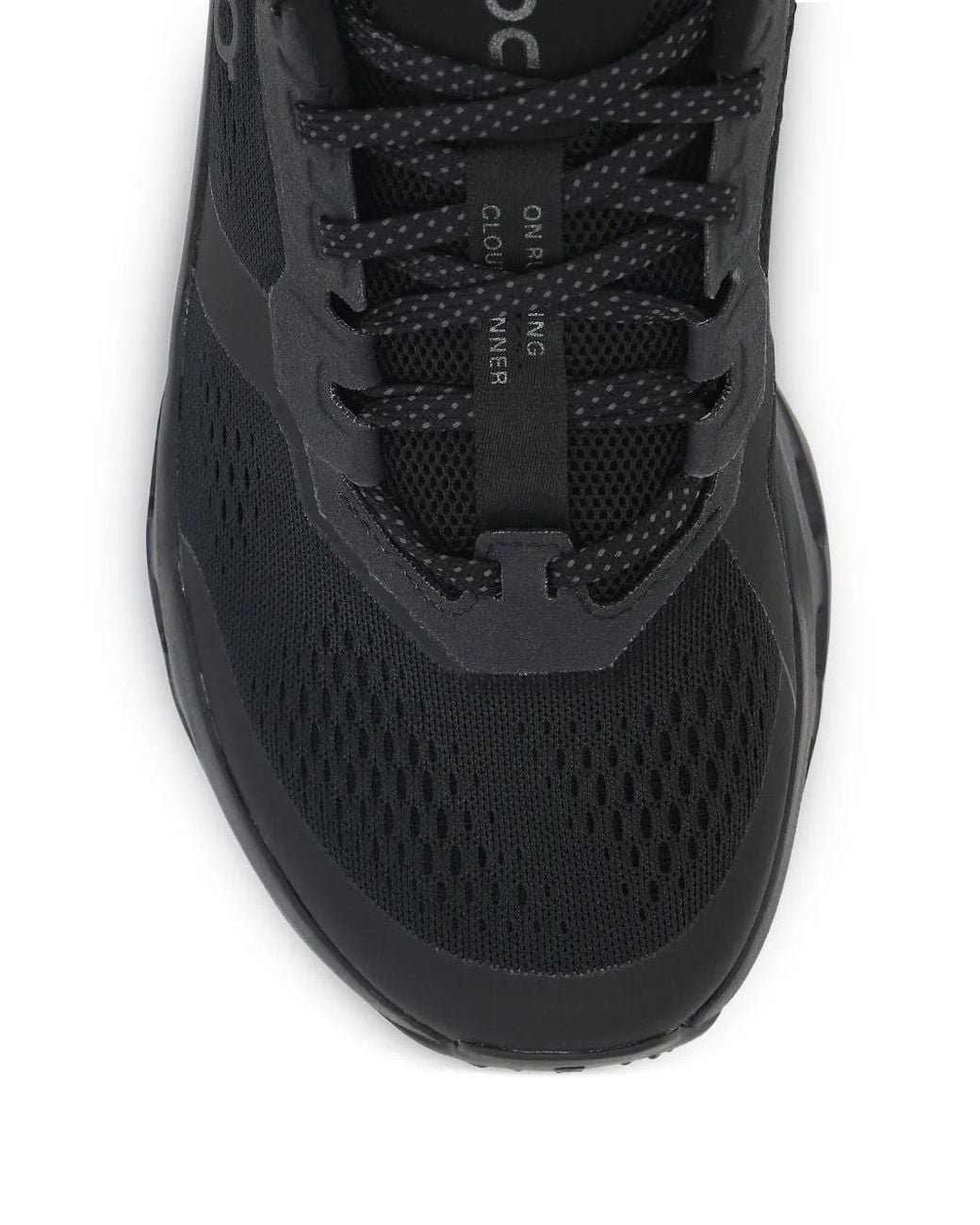 On Shoes Black Cloudrunner 3 Wide Sneakers