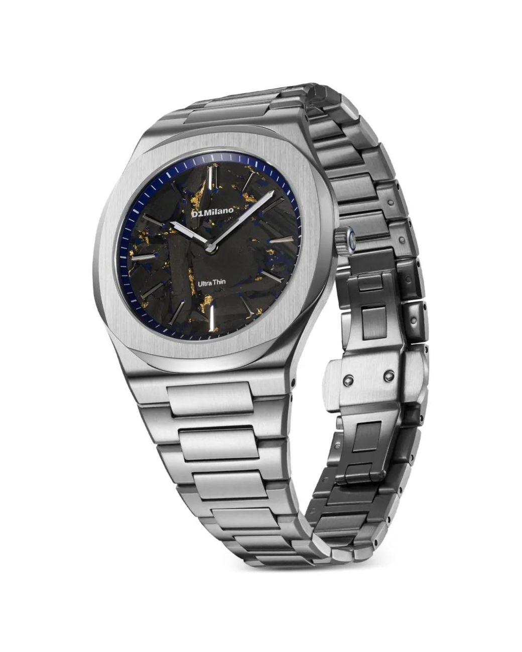 D1 Milano Blue Octagonal-Shape 39Mm Watch for men
