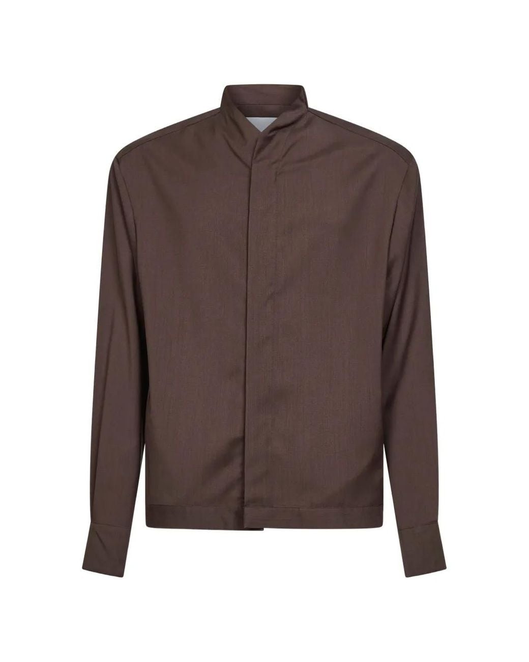 Costumein Brown Buttoned Jacket for men