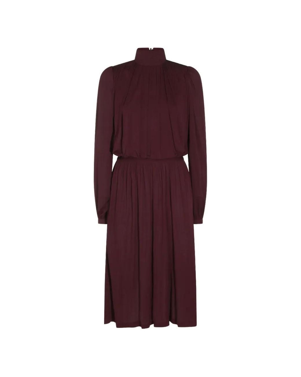 Gucci Purple Crêpe Jersey Dress