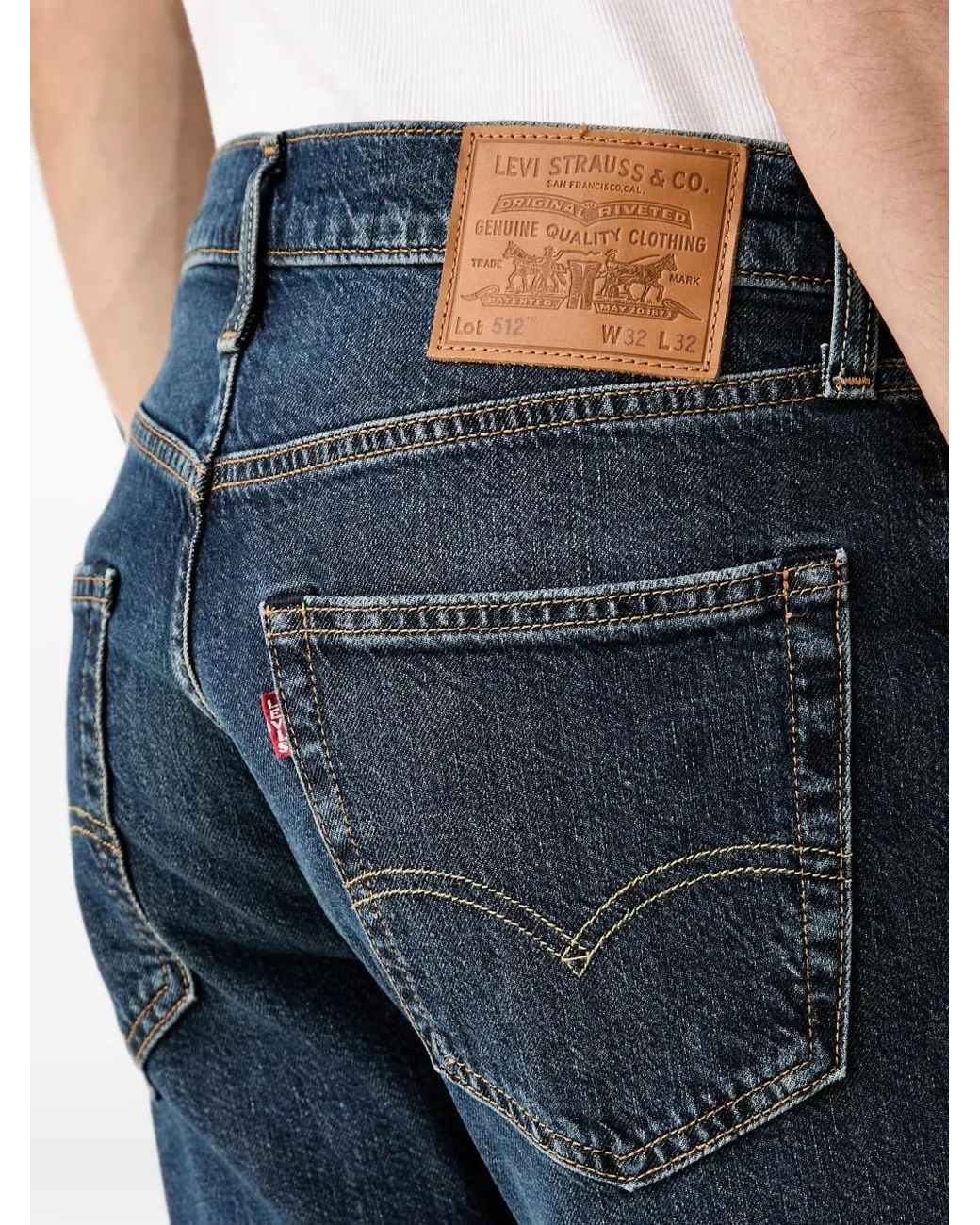 Levi's Blue Jean 512 À Coupe Slim for men