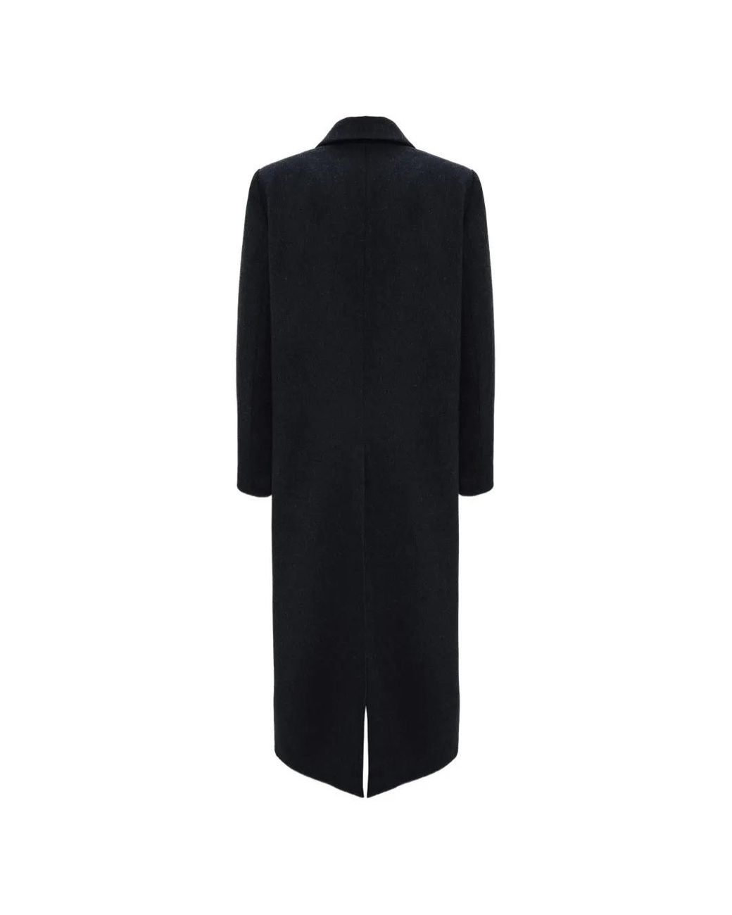 Occleus Black Sasha Double-Breasted Coat