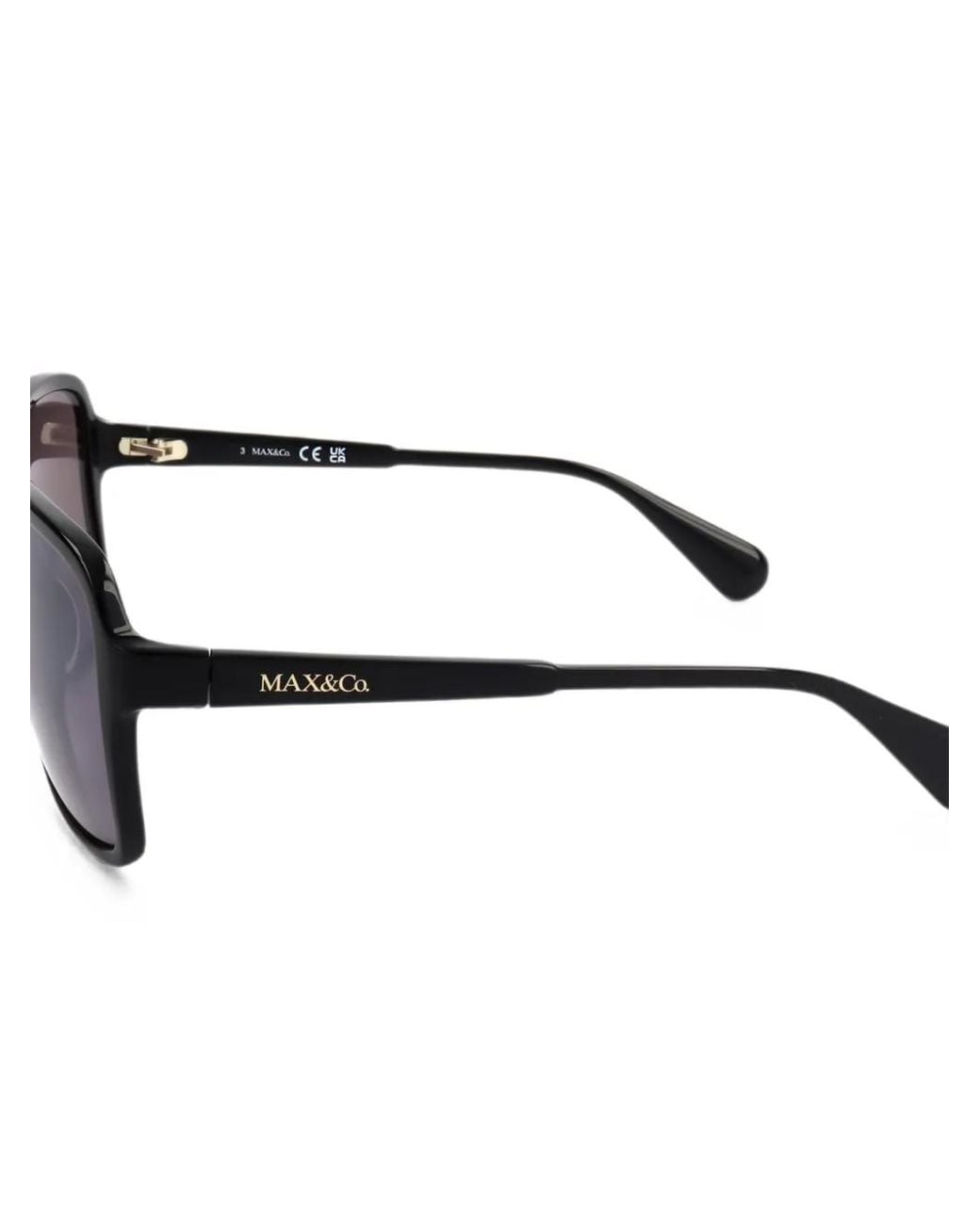 MAX&Co. Black Square-Frame Sunglasses