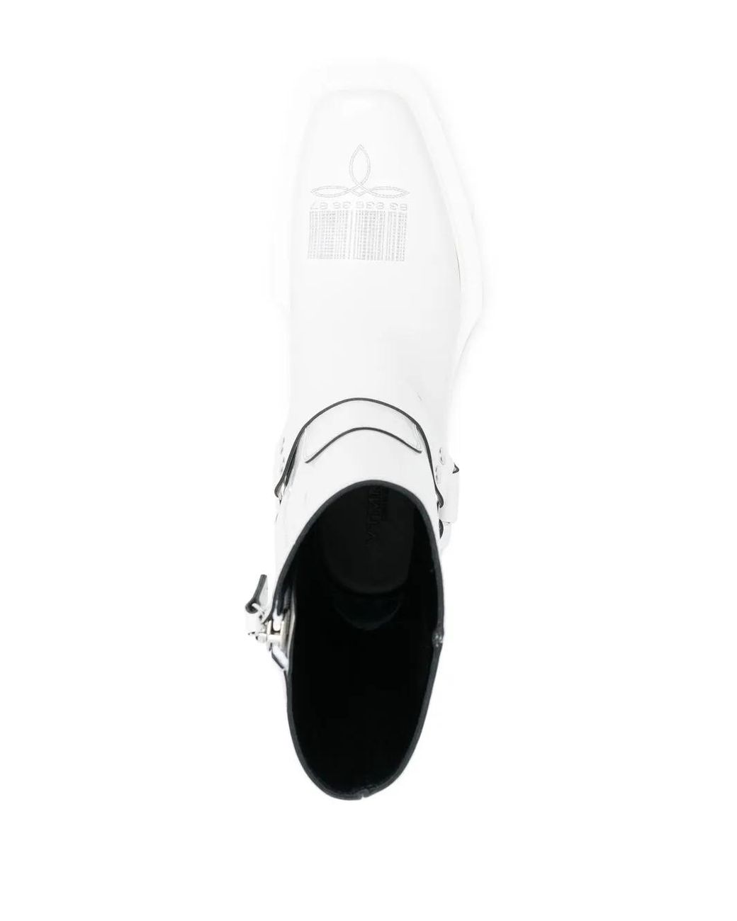 VTMNTS White Strap-Detail 70Mm Boots for men