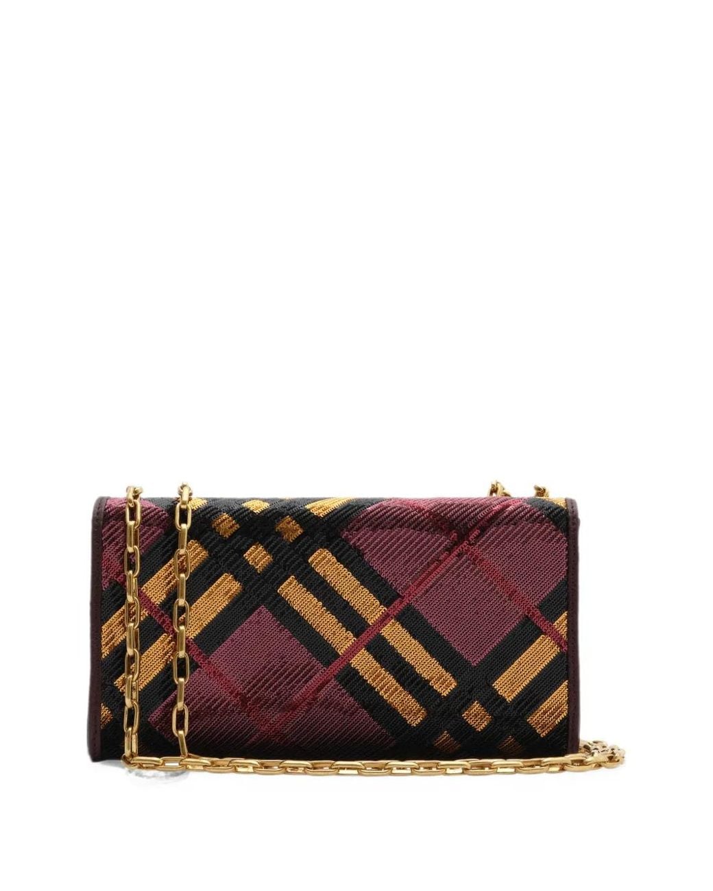 Mini Bagas Burberry Mini Cotswolds Chain Bag in Black | Lyst
