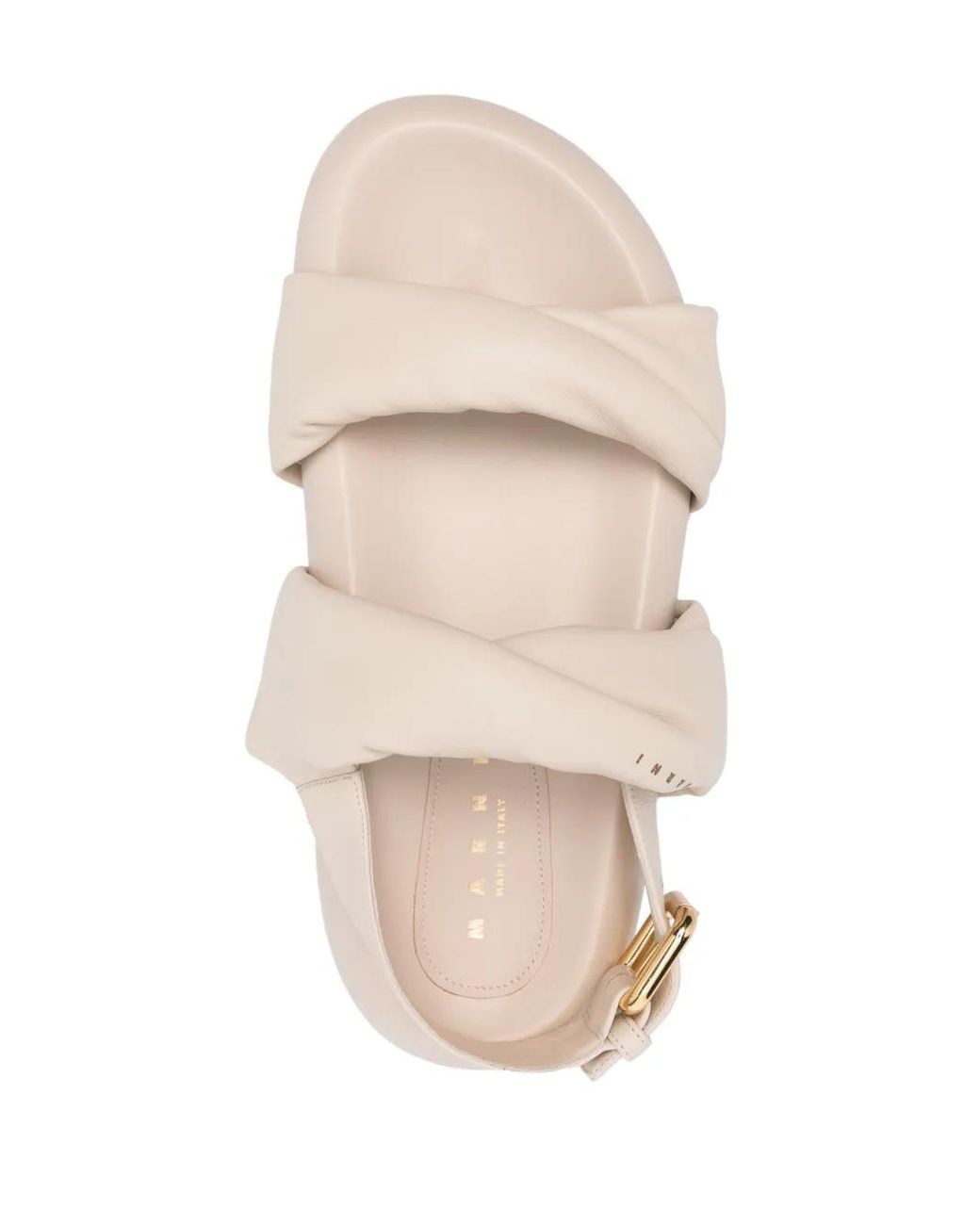 Marni Natural Bubble Twisted Sandals