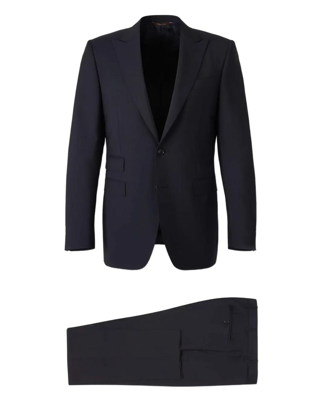 Canali Blue Lapel Two-Button Suit for men