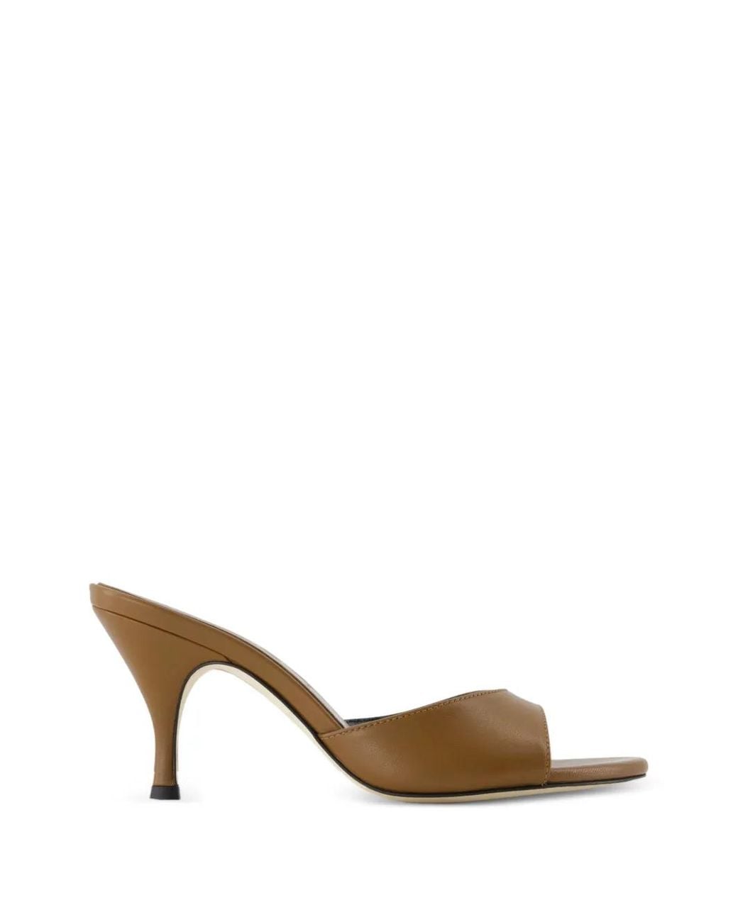 Aeyde Metallic Mules Samia En Cuir