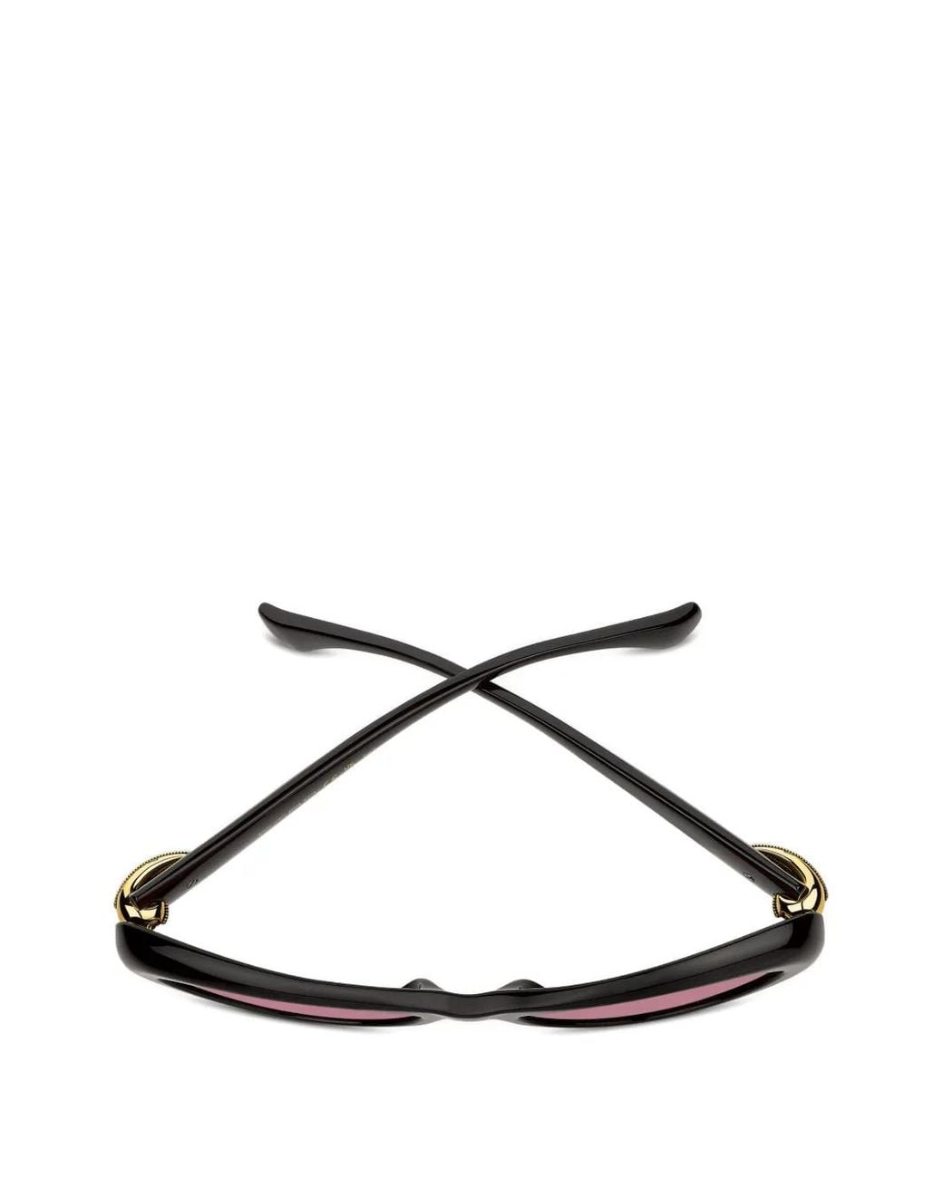 Etro Pink Drop Sunglasses