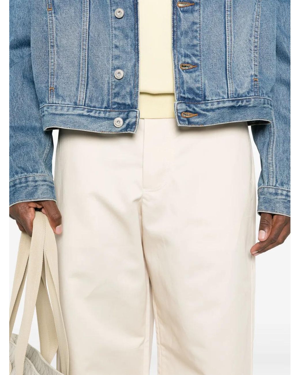 Jacquemus Natural Pants for men
