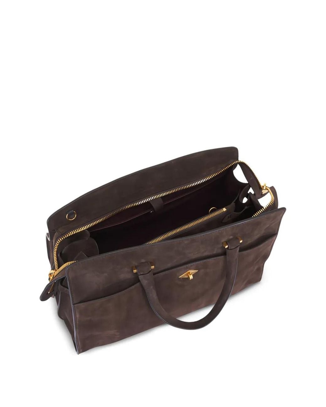 Metier Black Top Handle Tote Bag