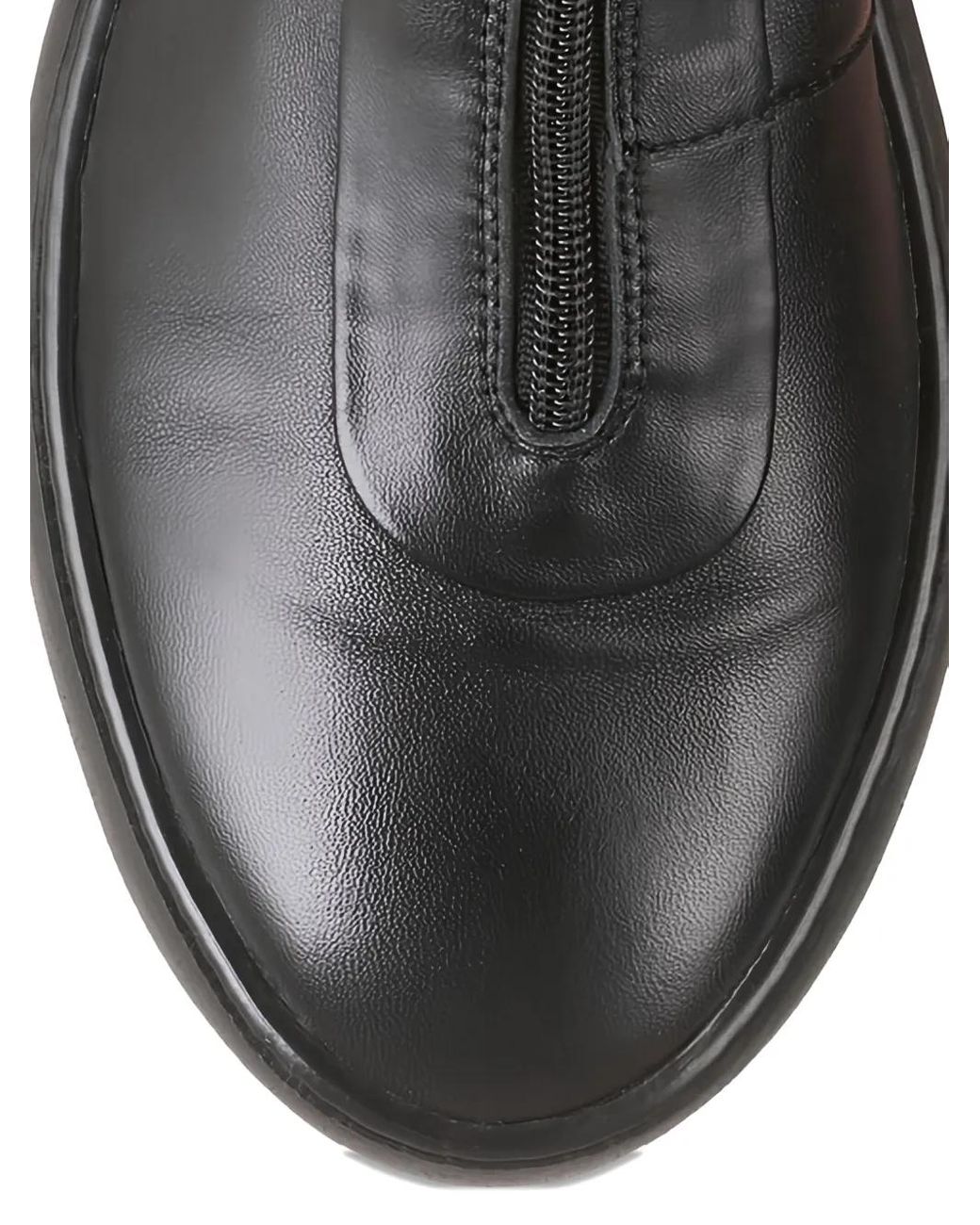 Högl Black Dylan Platform Zip-Up Ankle Boots