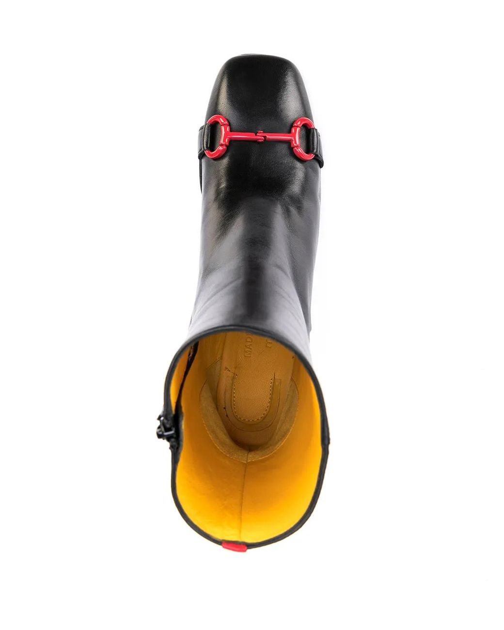 Madison Maison Black Horsebit Leather Boots