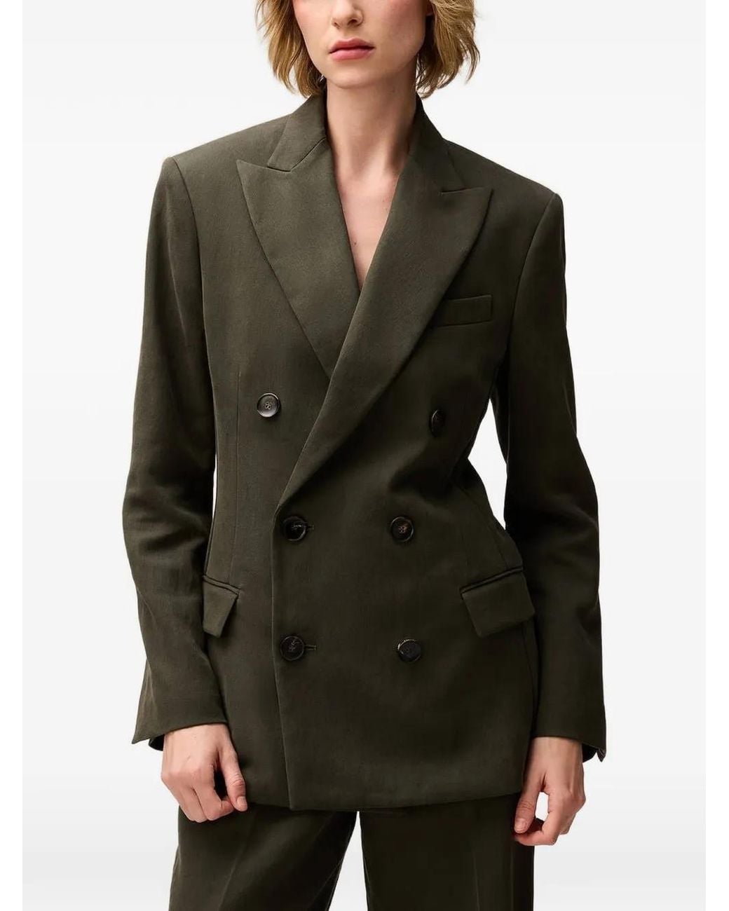RETORI Black Double-Breasted Blazer