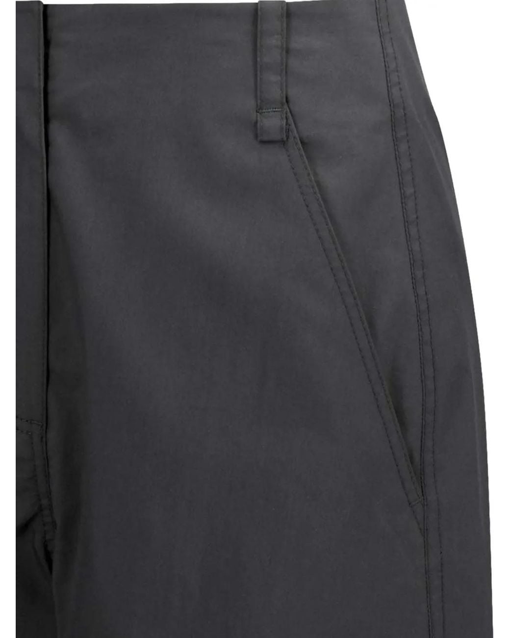 Amomento Blue Curved Trousers