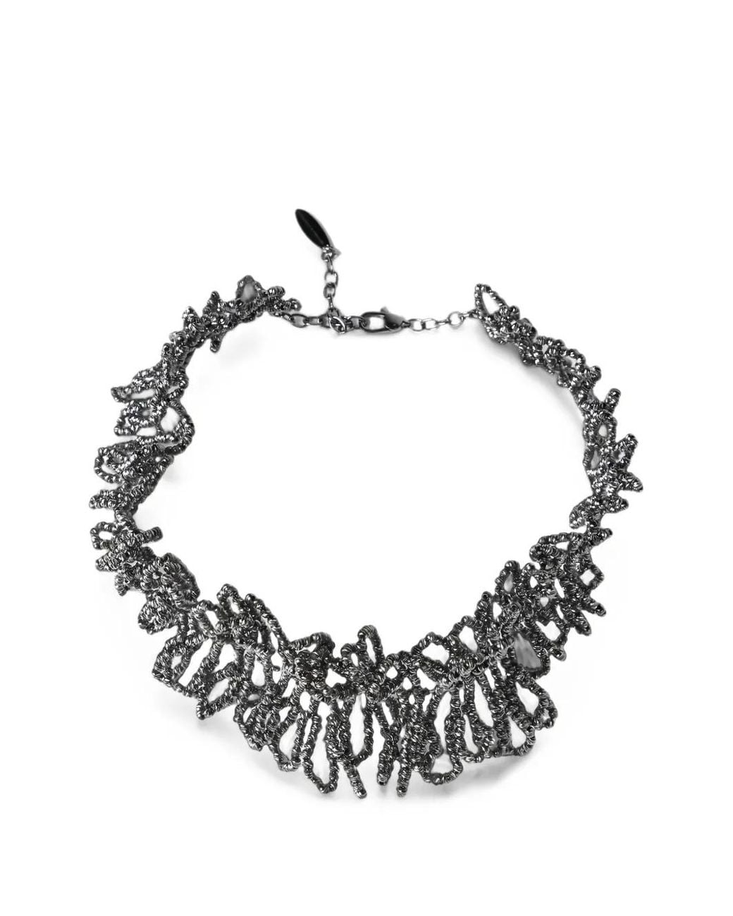 Brunello Cucinelli Metallic Monili Beaded Necklace