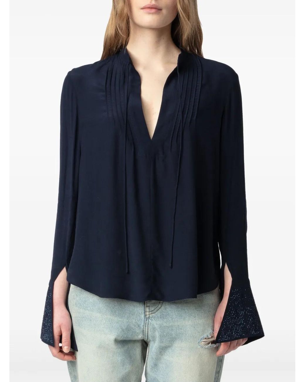 Zadig & Voltaire Blue Taika Shirt