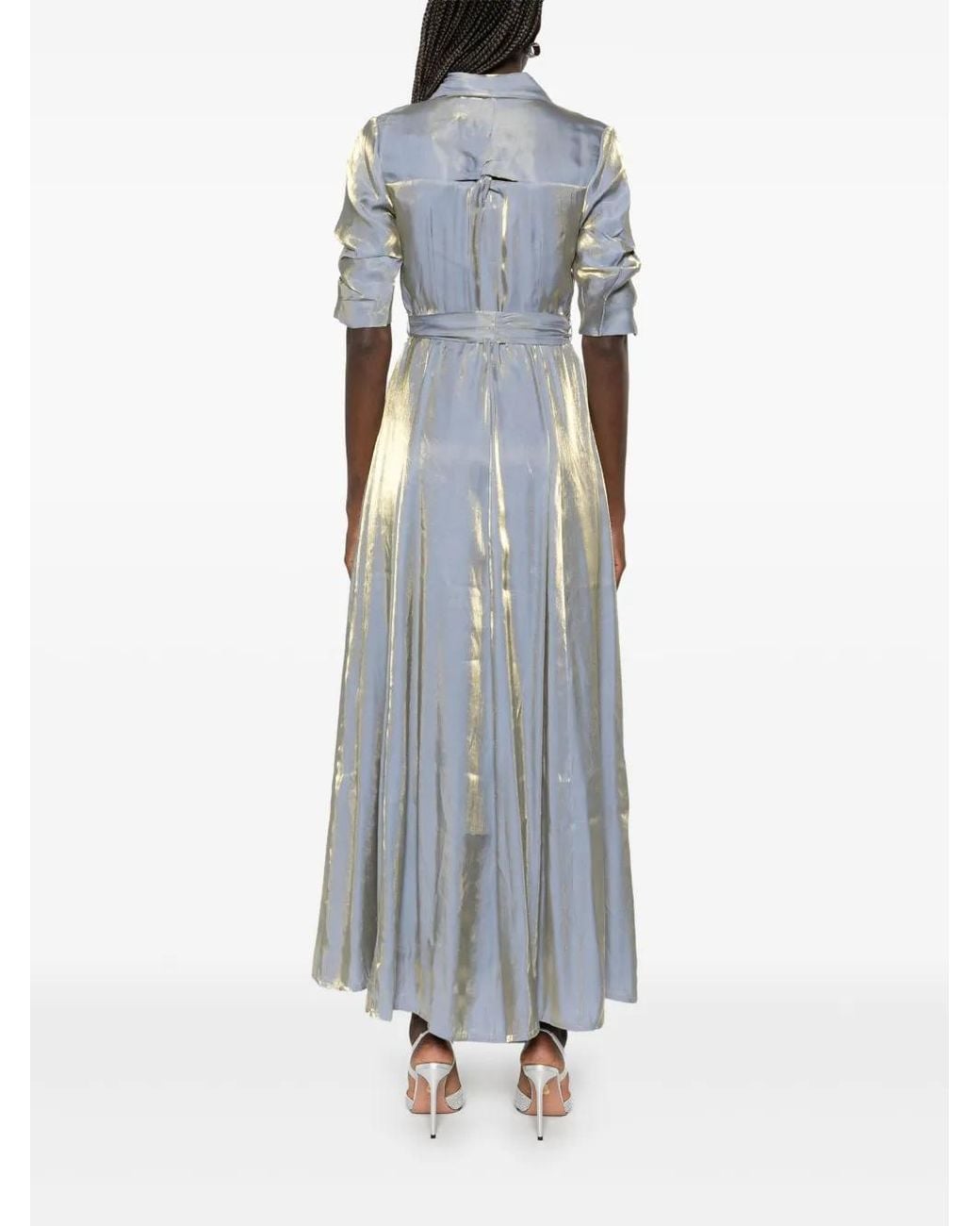 Baruni Amara Maxi-Jurk in het Gray