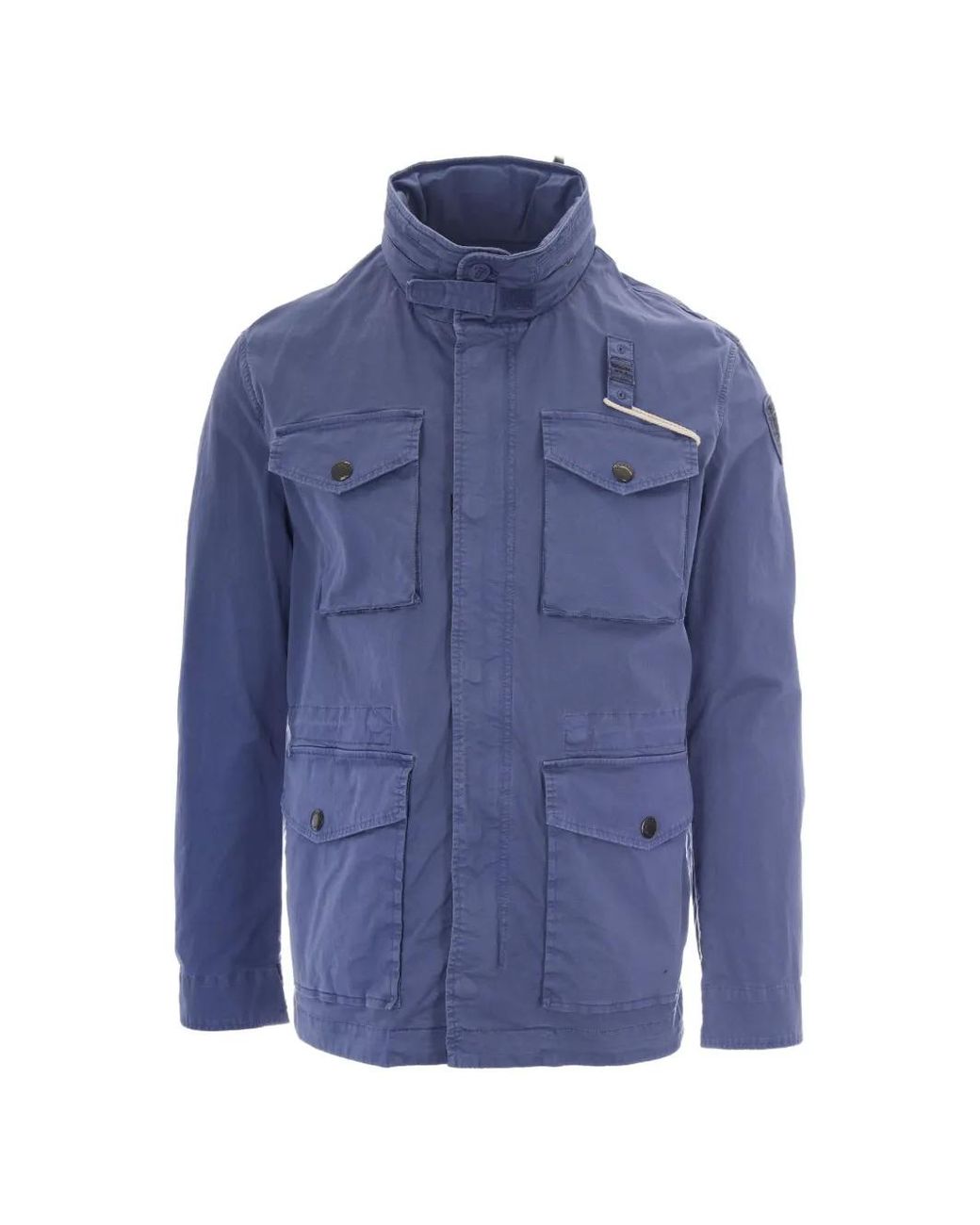 Blauer Blue Four-Pocket High-Neck Jacket for men