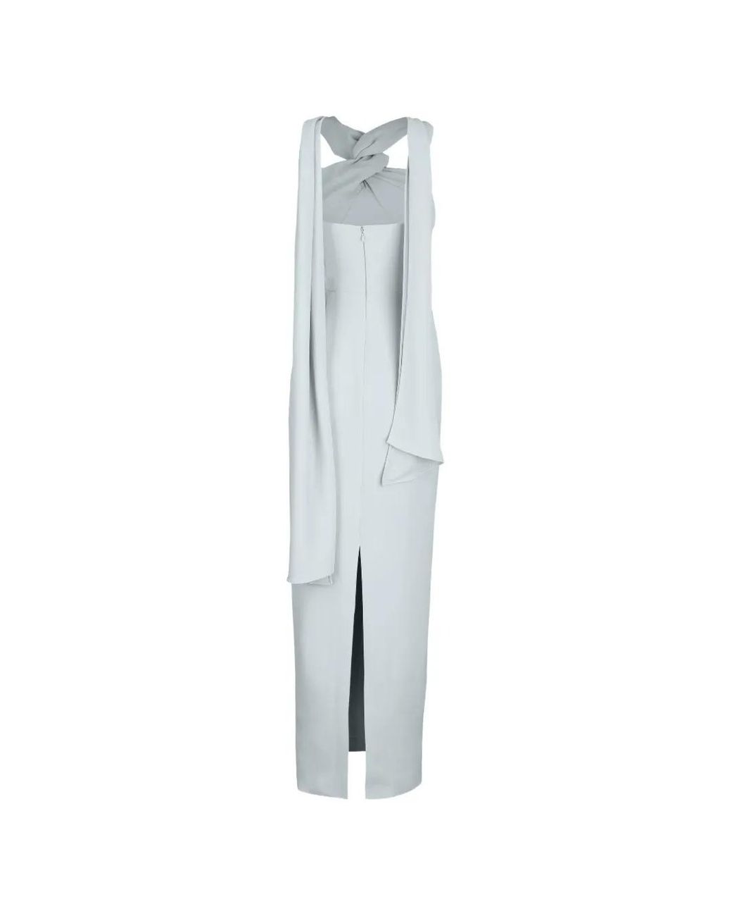 Solace London White Rona Cape Dress