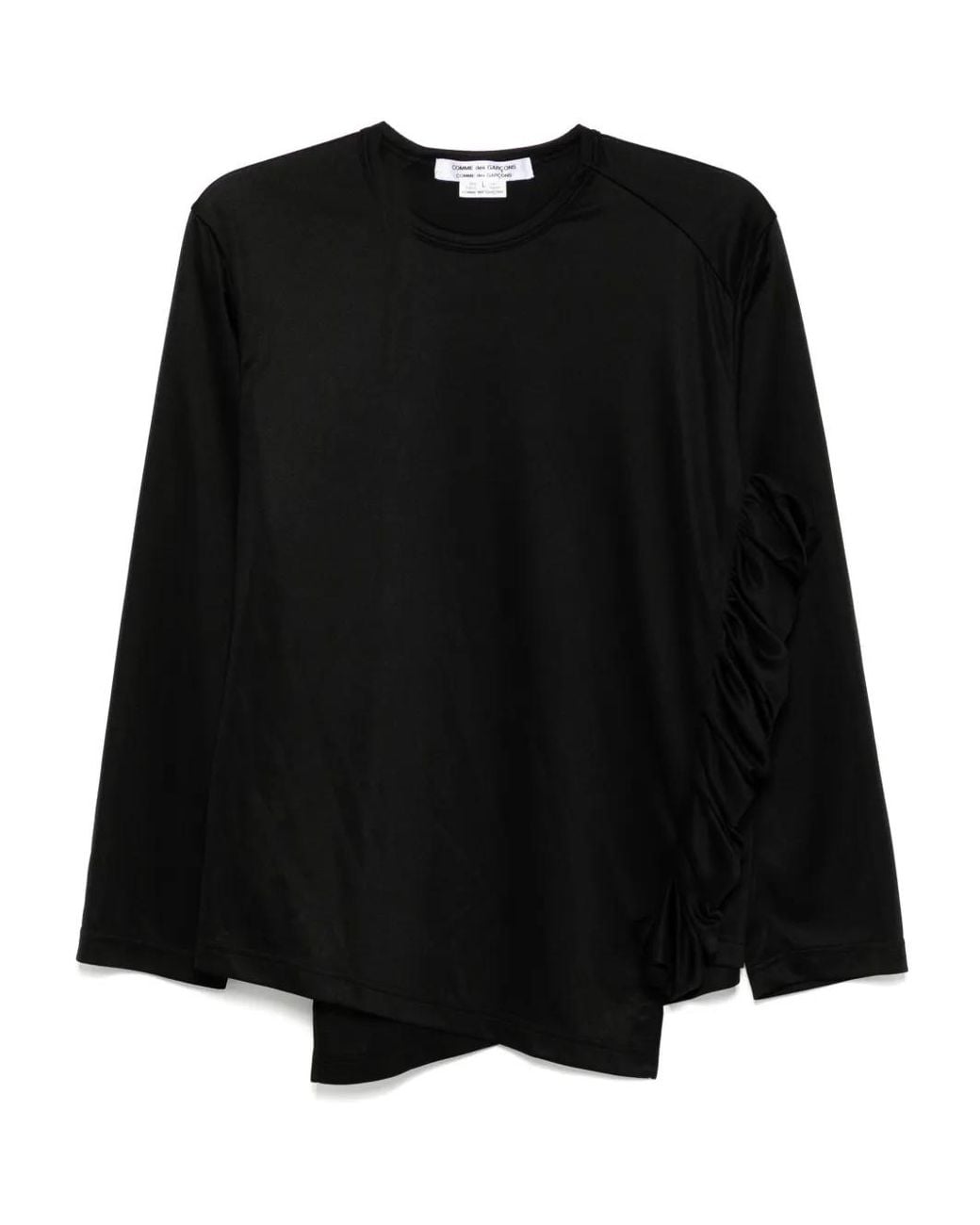 Comme des Garçons Black Long-Sleeved T-Shirt