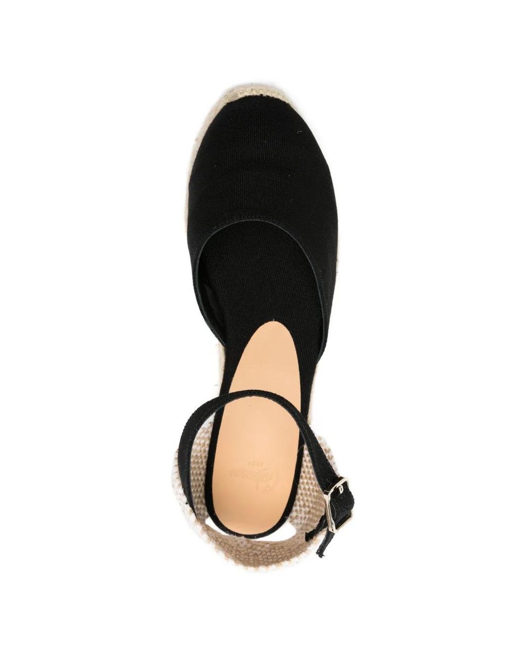 Castaner Black "Carol" Espadrillas Shoes