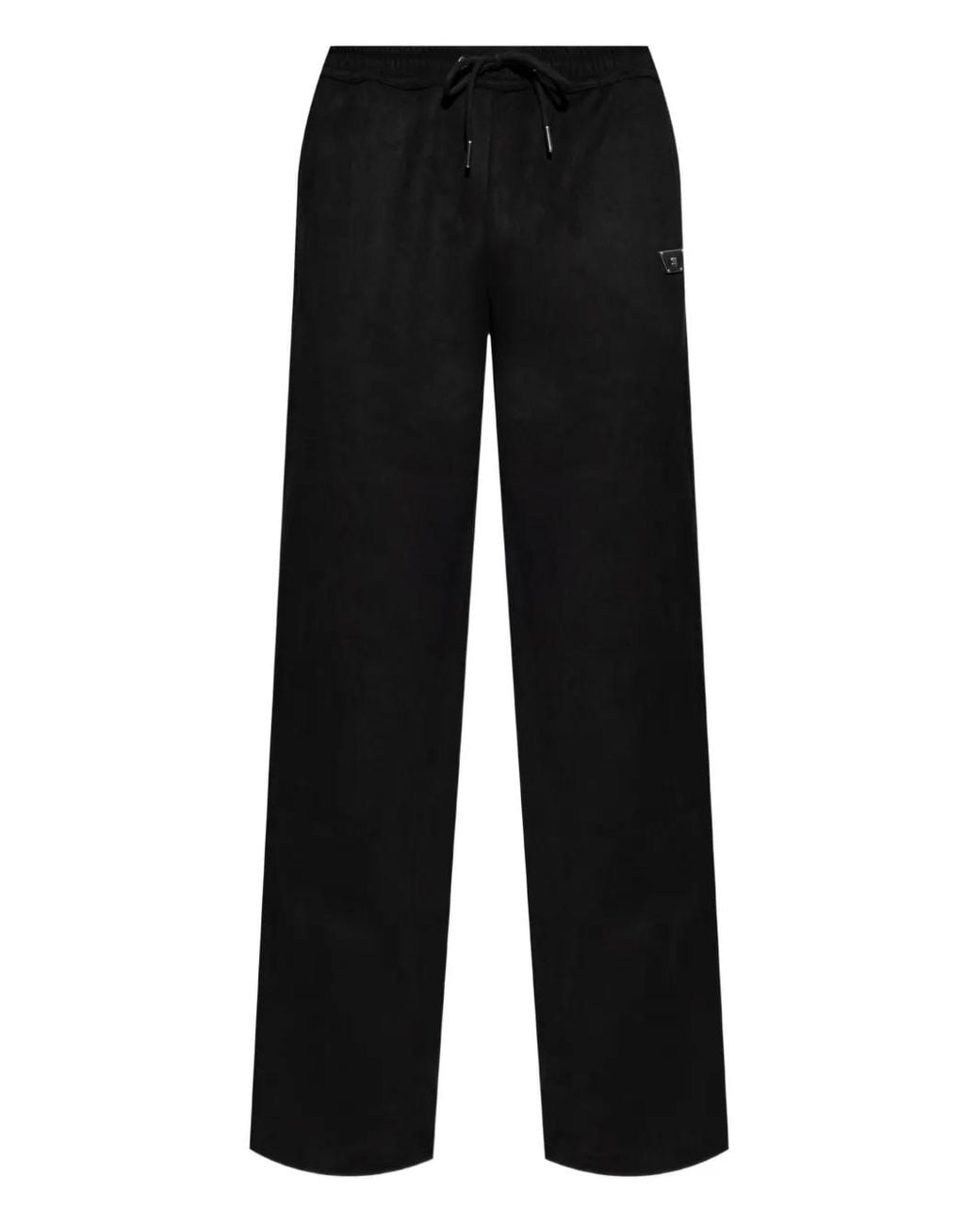 M I S B H V Black Striped Track Pants for men