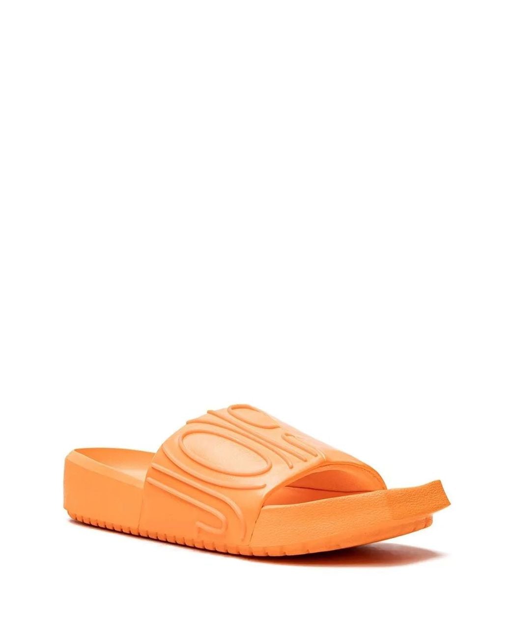 Nike Orange Claquettes Nola