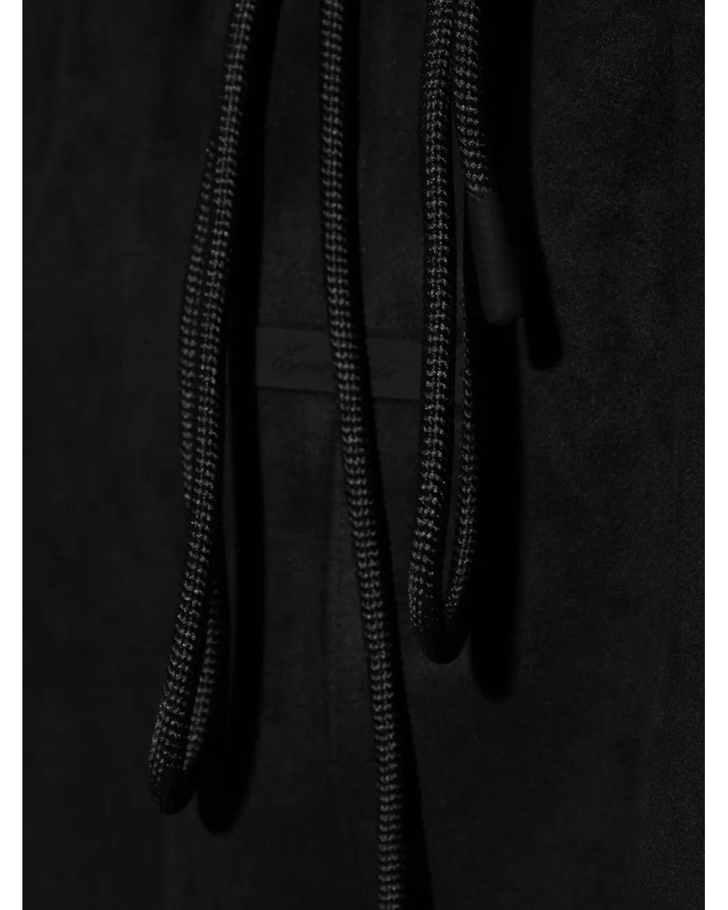 Fear Of God Black Signature Piping Track Pants for men