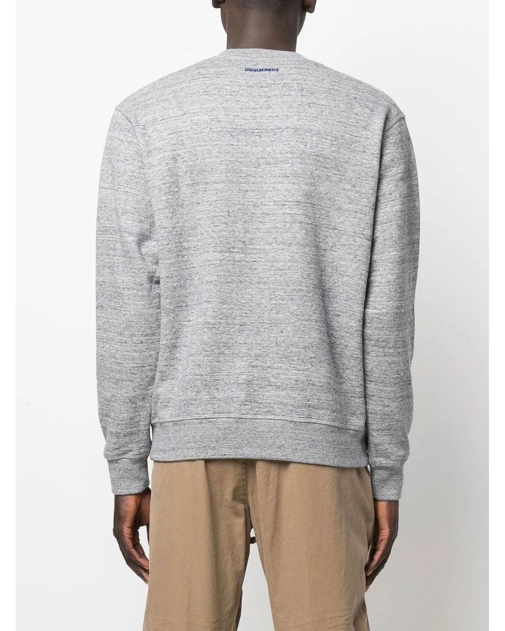 Sweat À Slogan Imprimé DSquared² pour homme en coloris Gray