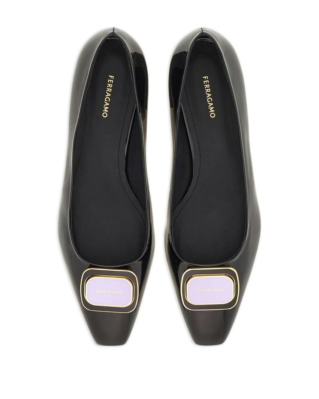 Ferragamo Black New Vara 20Mm Pumps