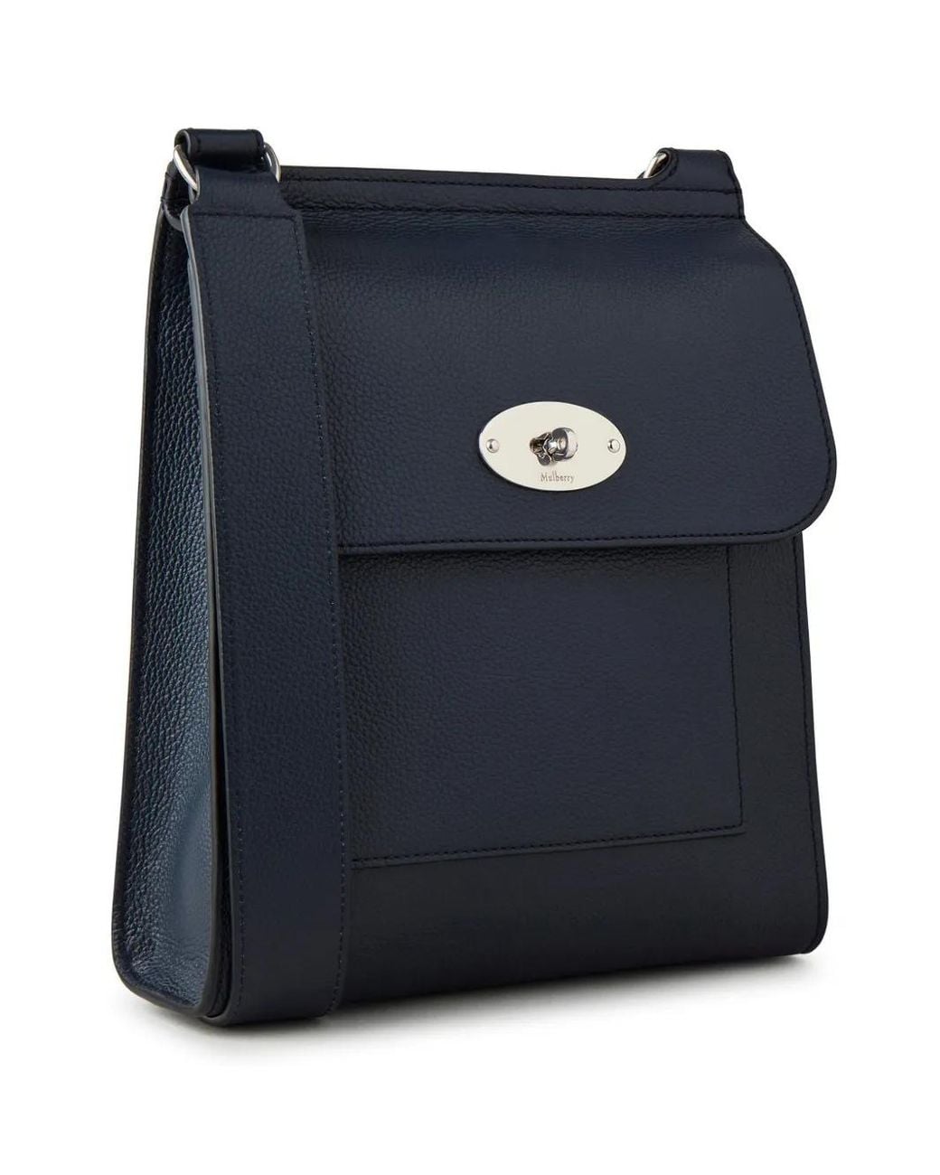 Mulberry Blue Antony Leather Shoulder Bag for men