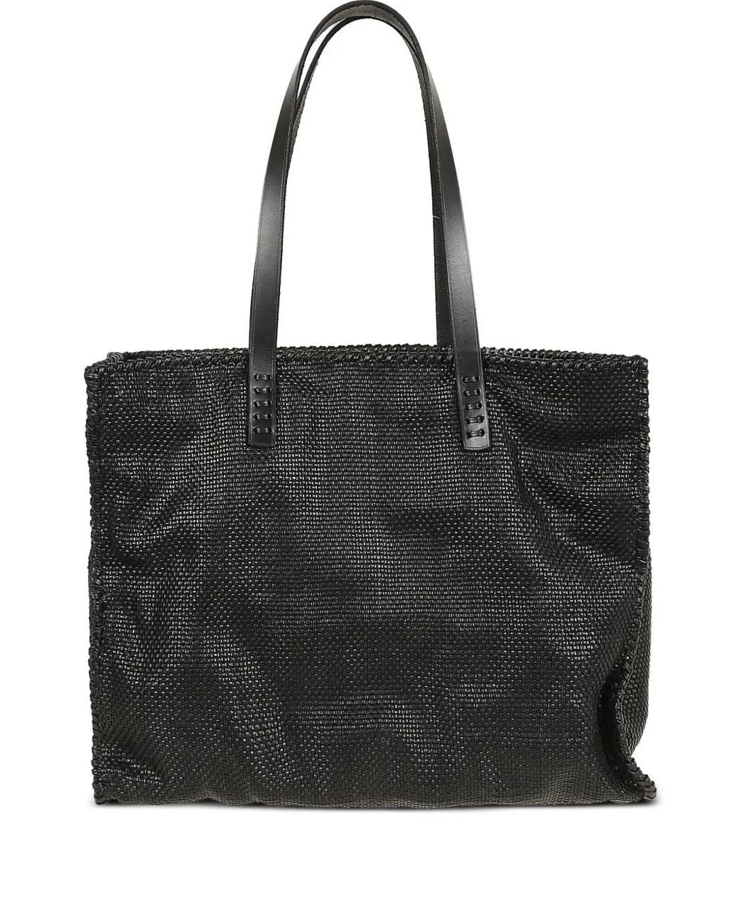 Dragon Diffusion Black Interwoven Tote Bag