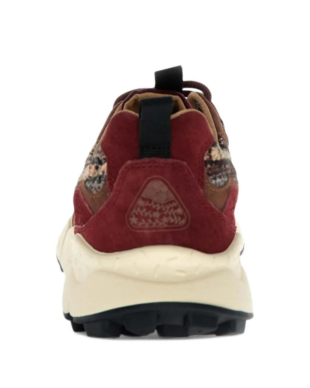 Flower Mountain Brown Yamano 3 Panelled Sneakers