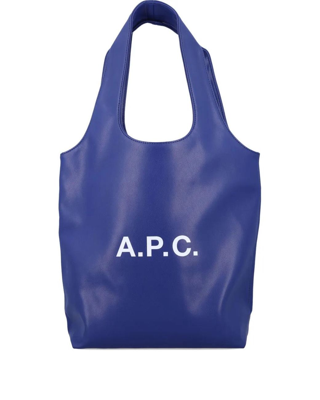 A.P.C. Blue Ninon Small Tote Bag for men