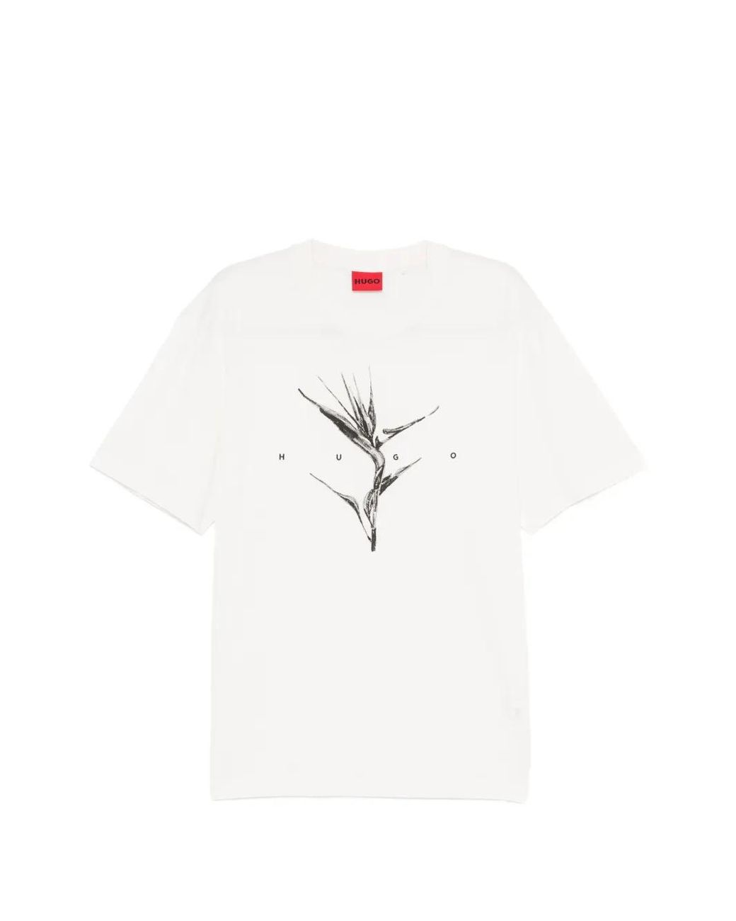 HUGO White Darise T-Shirt for men
