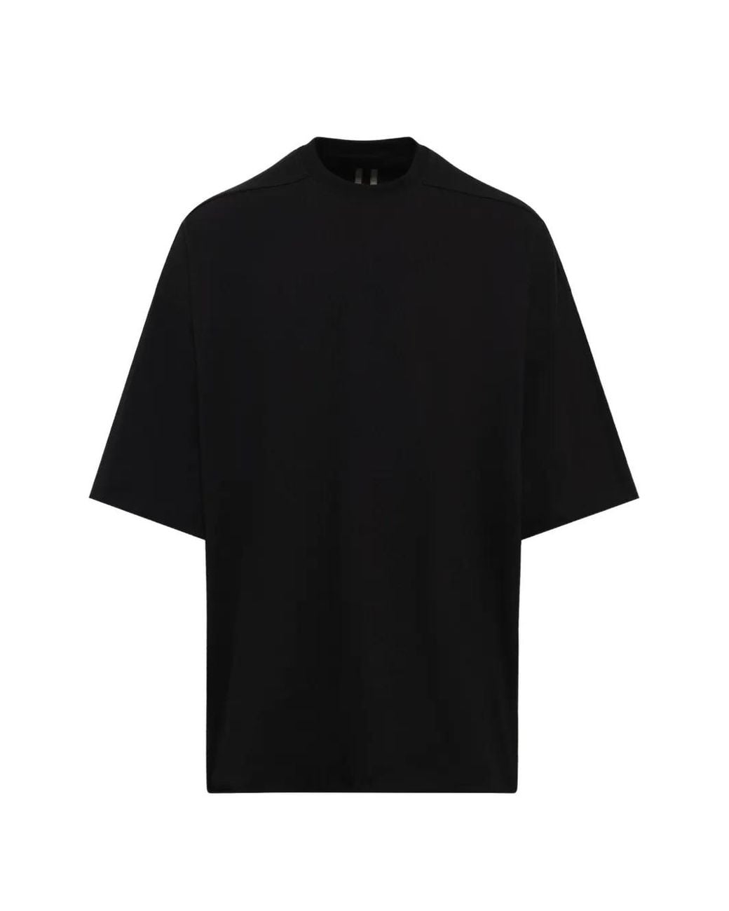 Rick Owens Black Tommy Oversized T-Shirt for men