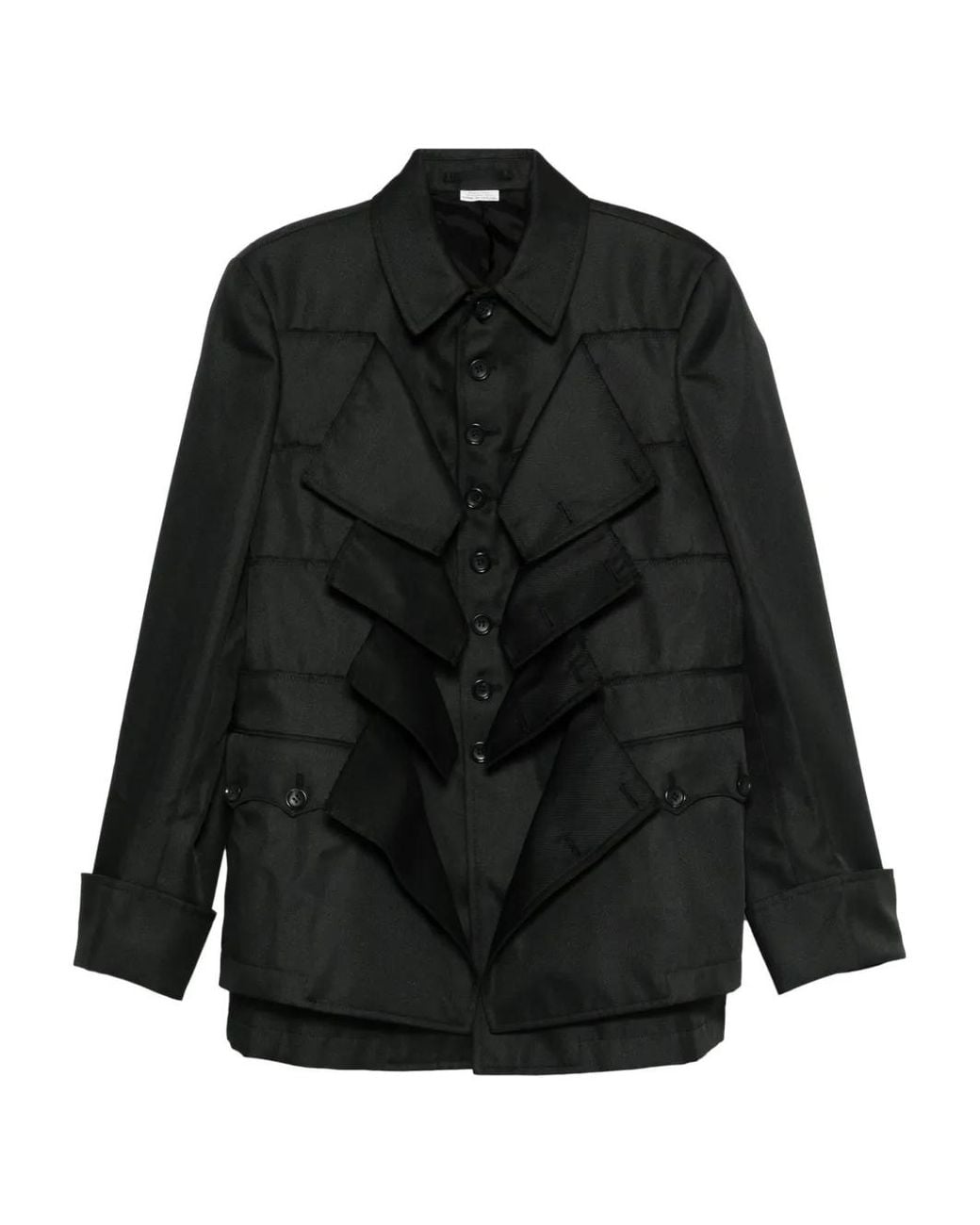 Comme des Garçons Black Flap-Pocket Jacket for men