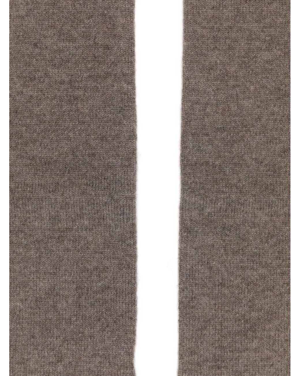 Lisa Yang Gray Fingerless Gloves