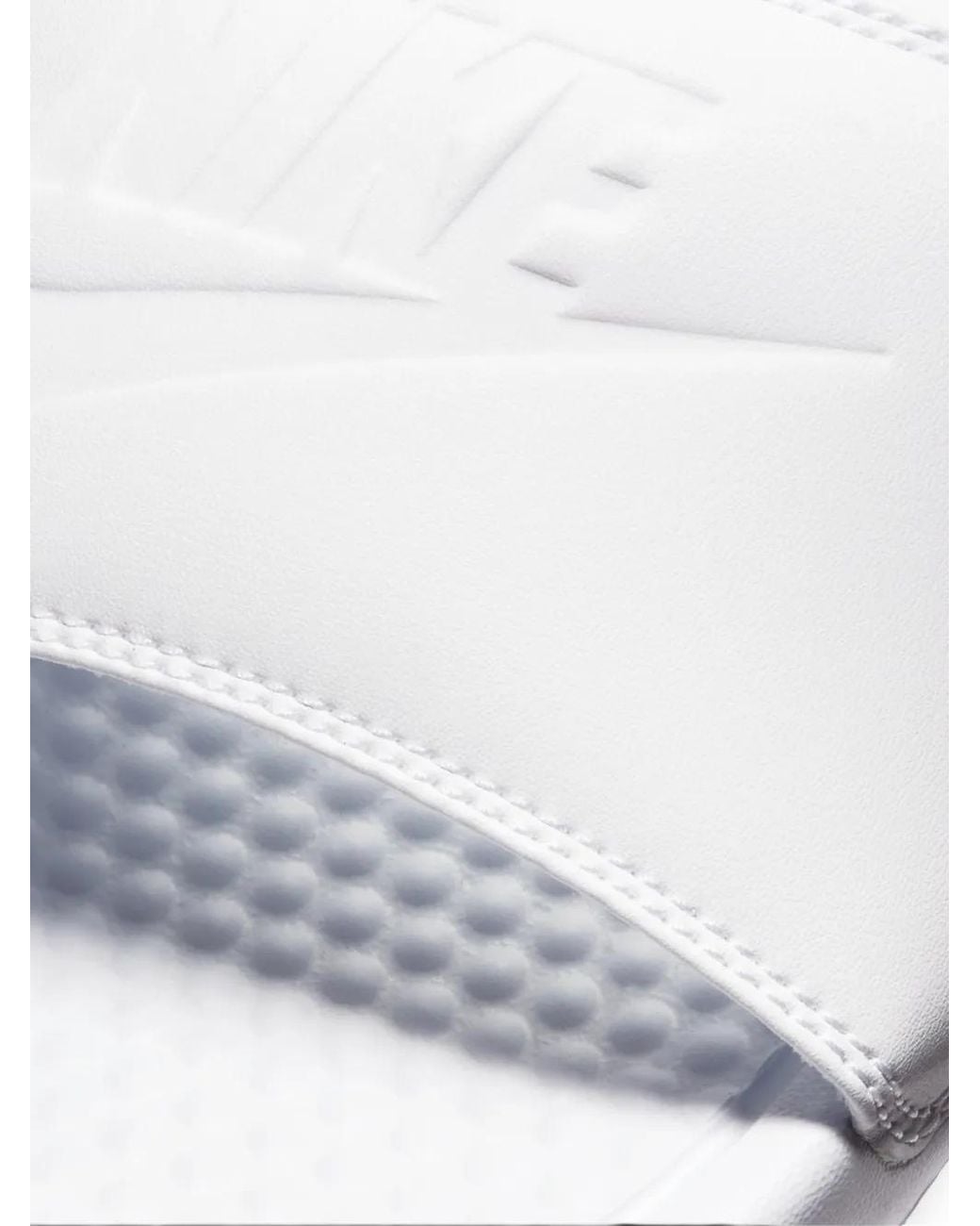 Nike White Benassi Jdi Slides