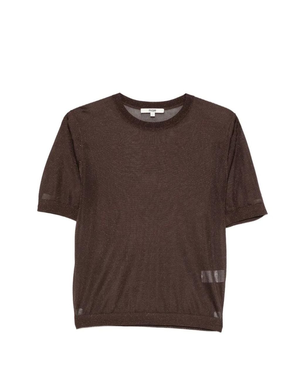 Maje Brown 2-In-1 Sweater